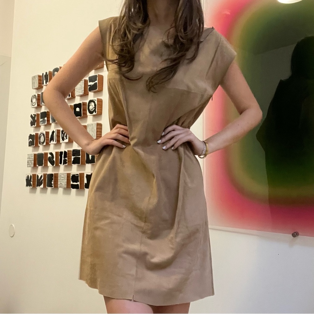 Vintage Prada Suede Dress